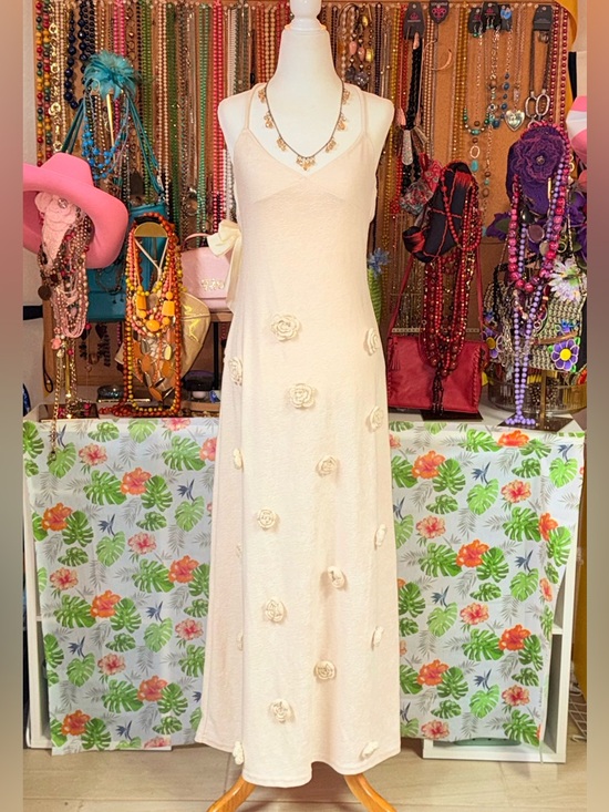 RanRui Dresses & Skirts - RanRui 3D Flower Maxi Dress - NWT - Sz M